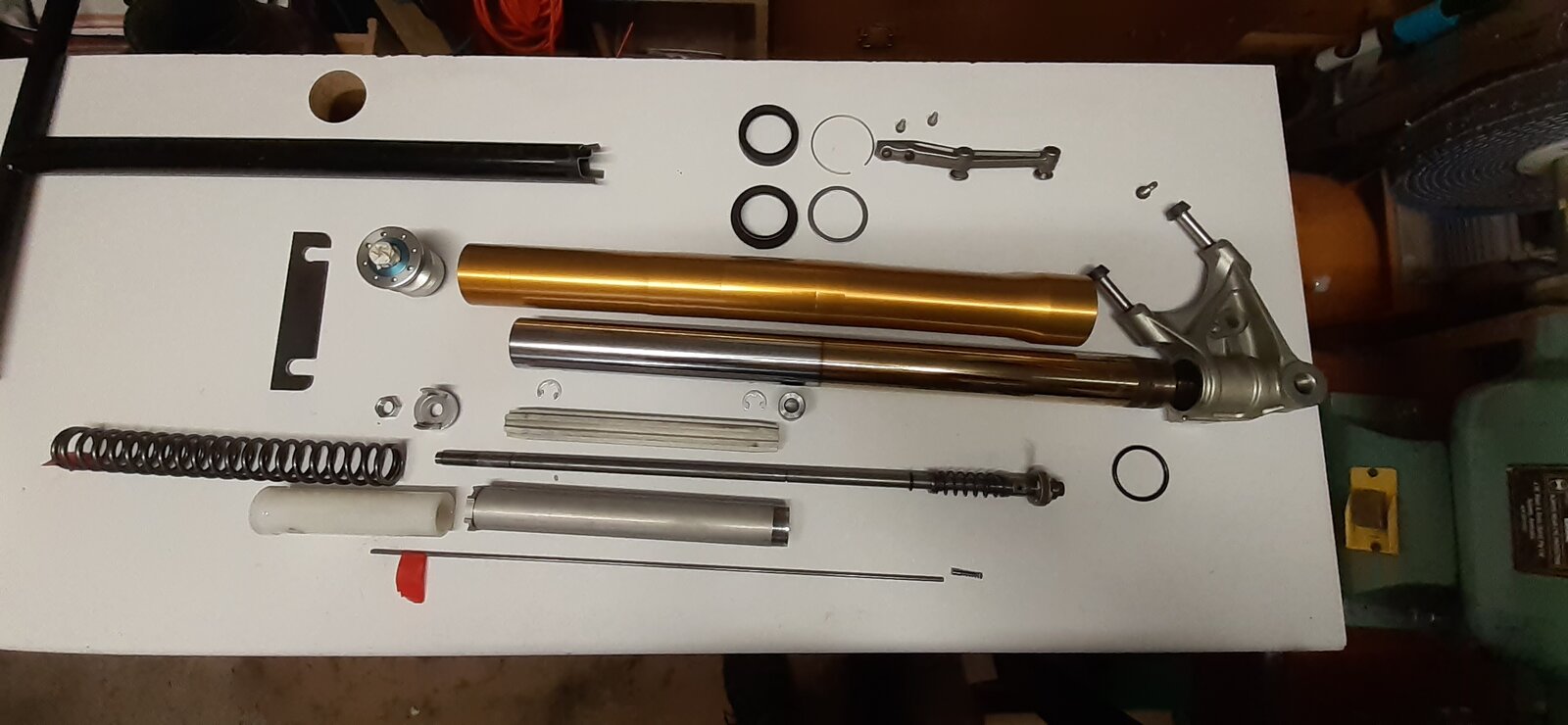 ducati scrambler ohlins forks