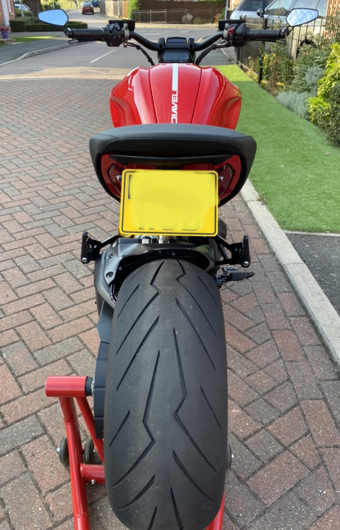 Diavel shop tail tidy
