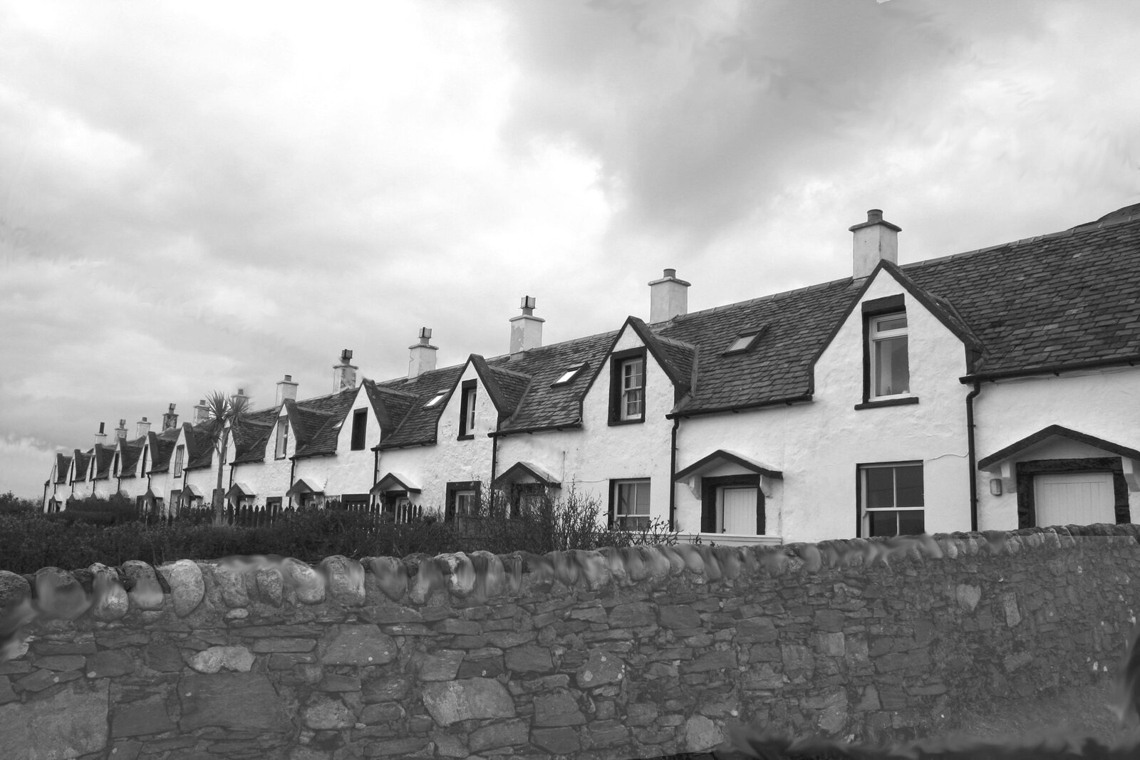 Arran Cottages B&W.jpg