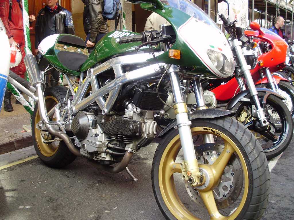 ducati bike green colour
