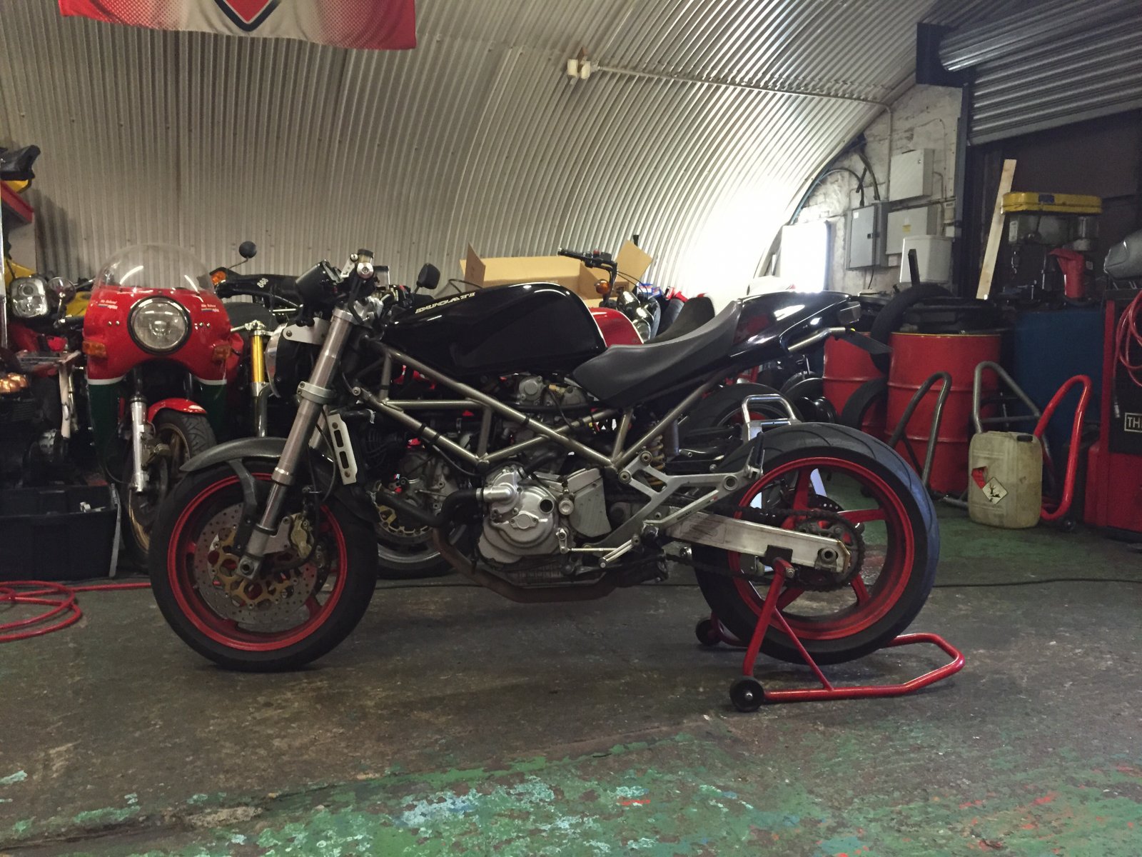 Monster 916 Tank Swap First Impressions Ducati Forum