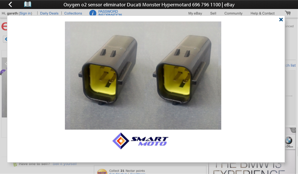 O2 Eliminator Lambdasonde Tuning Ersatzstecker Ducati Hypermotard 796 09-2013 