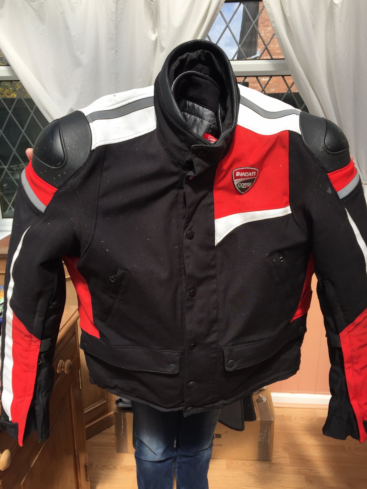 For Sale - Ducati Corse Shield Textile Jacket Eu58 Uk48 Sold | Ducati Forum