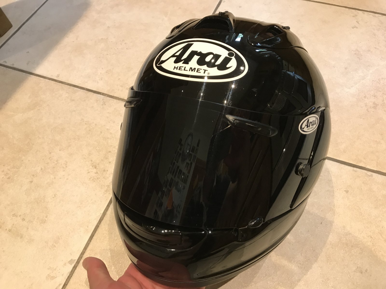Arai rx7x sales black glossy