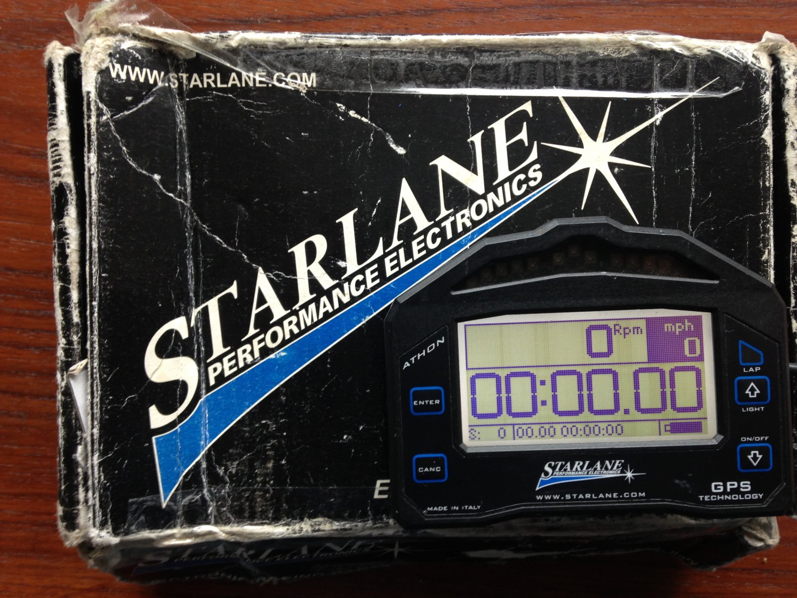 For Sale Starlane Athon Gps Lap Timer Ducati Forum