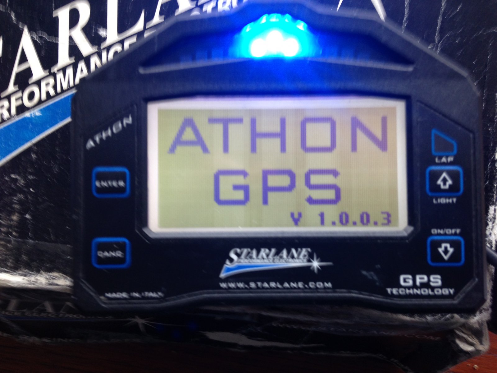 For Sale Starlane Athon Gps Lap Timer Ducati Forum