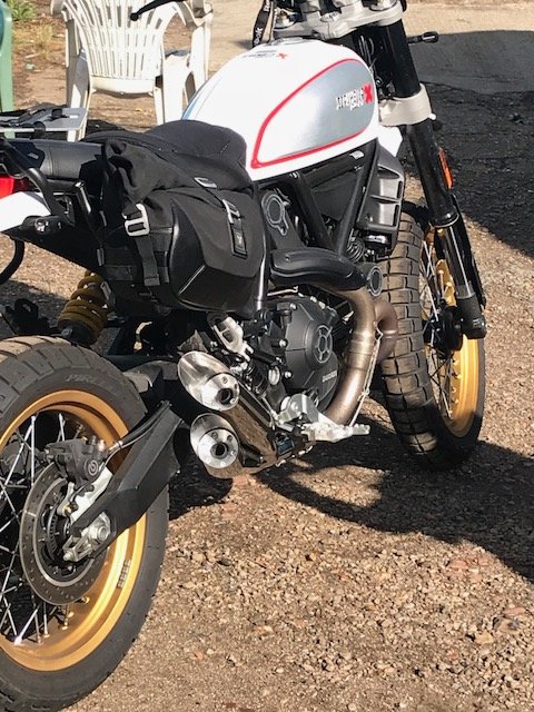 Desert Sled - Sled Exhaust | Page 2 | Ducati Forum