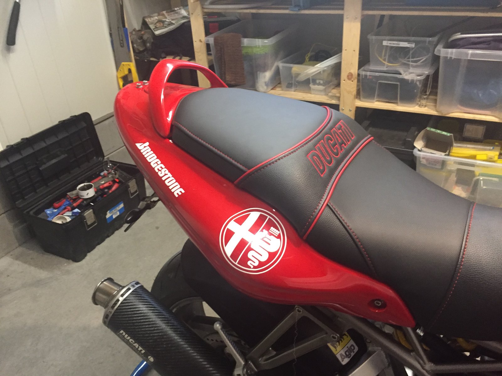 ducati seat