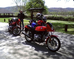 Thomas Blunk and Dewey Greear on BMW R65's.jpg