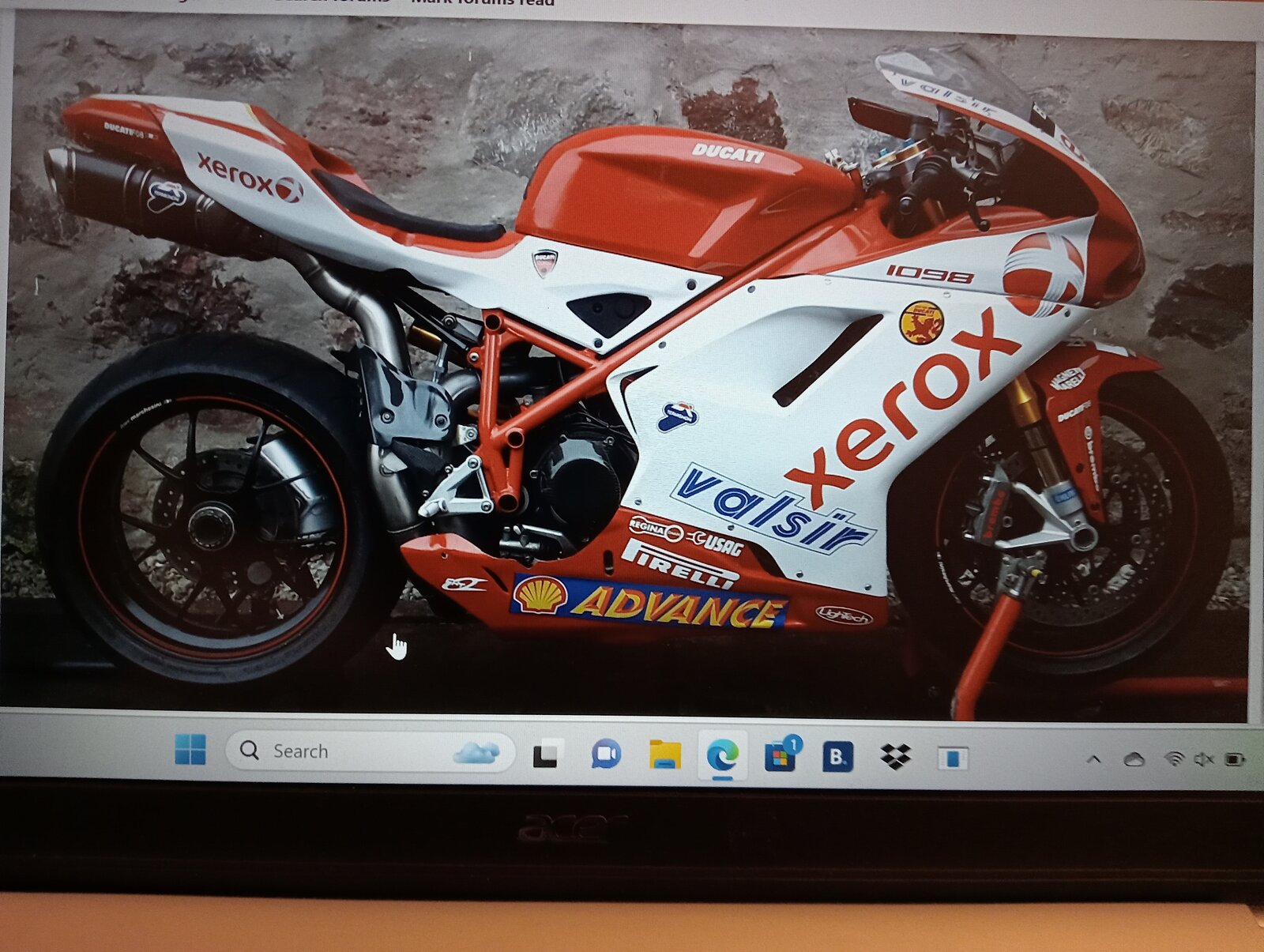 Ducati 1098 on sale race fairings