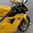 Yellow Ducati