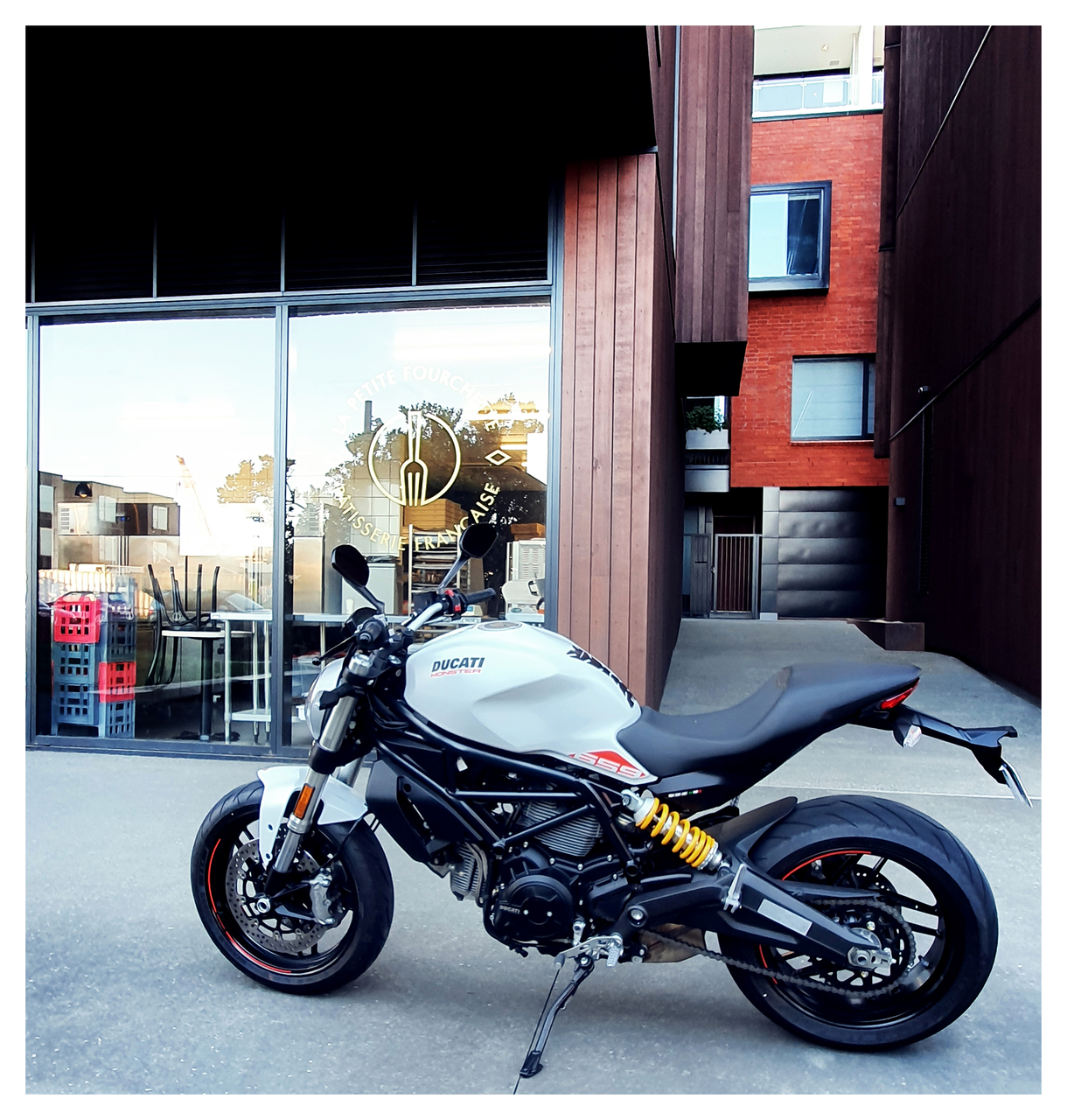 Early morning stop at fave French patisserie