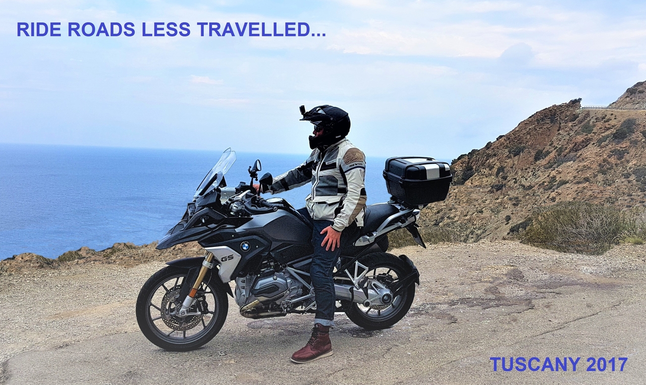 Riding around Italy on the GS