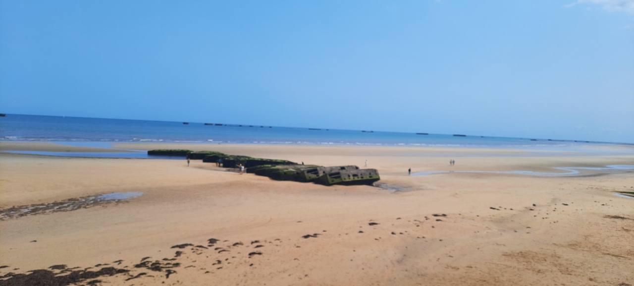 One of the two landing site for the British Troops on D-Day 1944