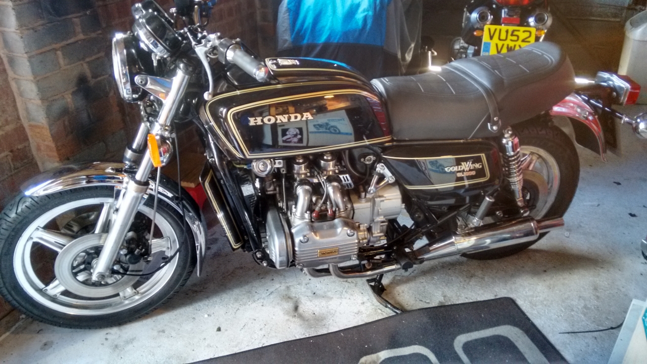 Honda GL 1000 after