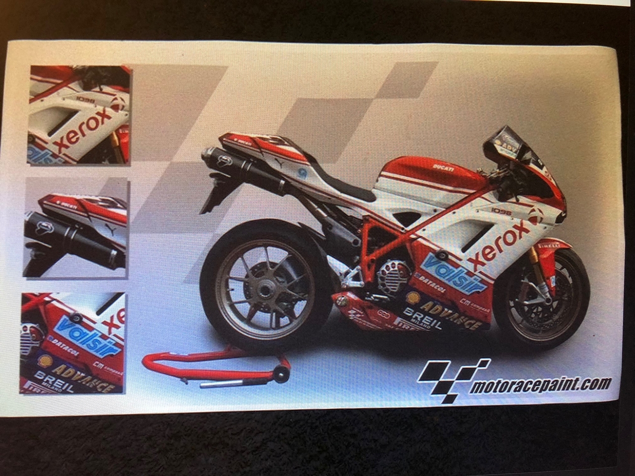 This was a poster produced by the body shop for the original owner