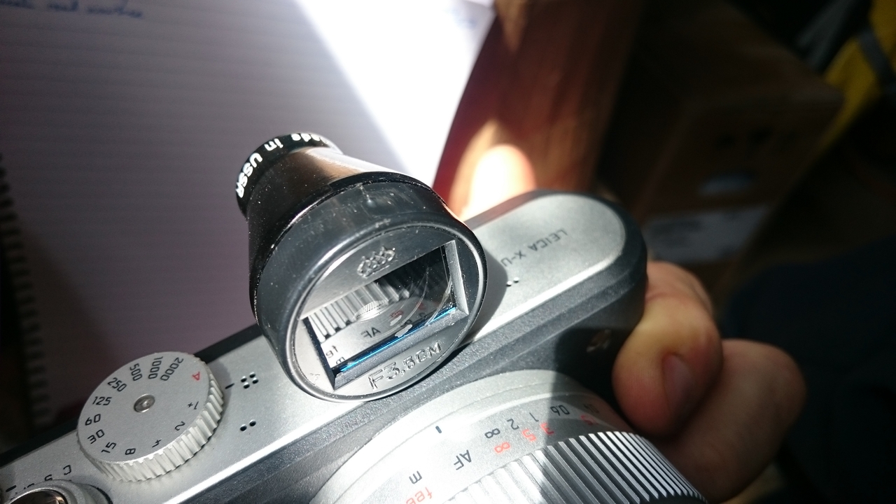 USSR optical viewfinder F3,5cm