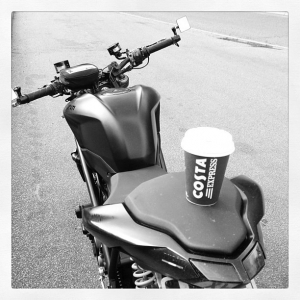 Way back from Fat Boys dinner - at Fleet