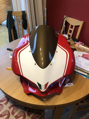 Fitted to nose fairing