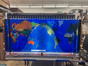 Two geopolitical maps & topographical mapset