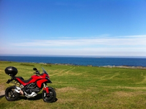 Multistrada på Flø