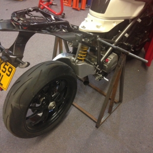 Shock & swing arm removal