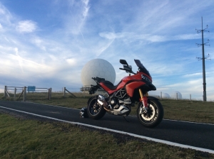 Radar station at the top