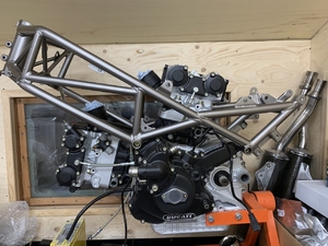Frame mounted