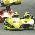 Passenger on Sidecar No.5
British F1 Sidecar Championship @ Cadwell Park 1998
(won both races)