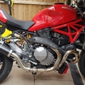 2017 monster 1200s  with subtle mods.