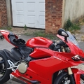 Outside garage