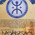 Certificate of Authenticity + Bitcoin DA (Digital Asset)