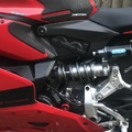 Nitron rear added front springs I might think about next year but it handles great also got the comfort seat that makes the bike much better to ride as your centre of gravity is slightly more...