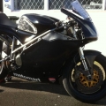 748 Track Bike, currently being rebuilt