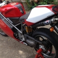 998r rear with carbon Termignoni's