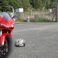 Horrible backdrop, beautiful machine