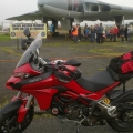 At Carlisle Airfield to see the Vulcan B2 fly-over 10-10-15