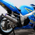 Suzuki GSXR 750 SRAD with K1 fairing kit and Rizla decals.