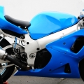 Decals removed

The Rizla decals that came on the bike were faded and generally tired looking. An hour with the heat gun and the old ones are all off, ready for a nice new set of MotoGP inspired...