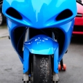 Decals removed

The Rizla decals that came on the bike were faded and generally tired looking. An hour with the heat gun and the old ones are all off, ready for a nice new set of MotoGP inspired...