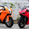 KTM RC8 Track Bike