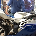 Dad with MV Agusta