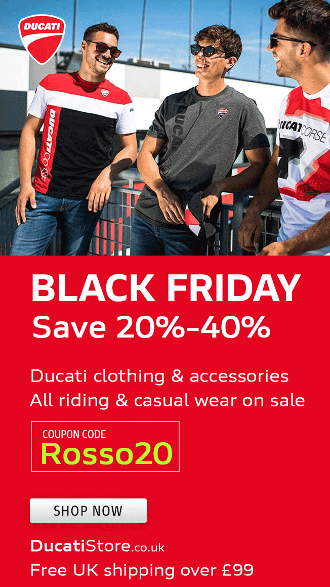 Ducati black cheap friday sale